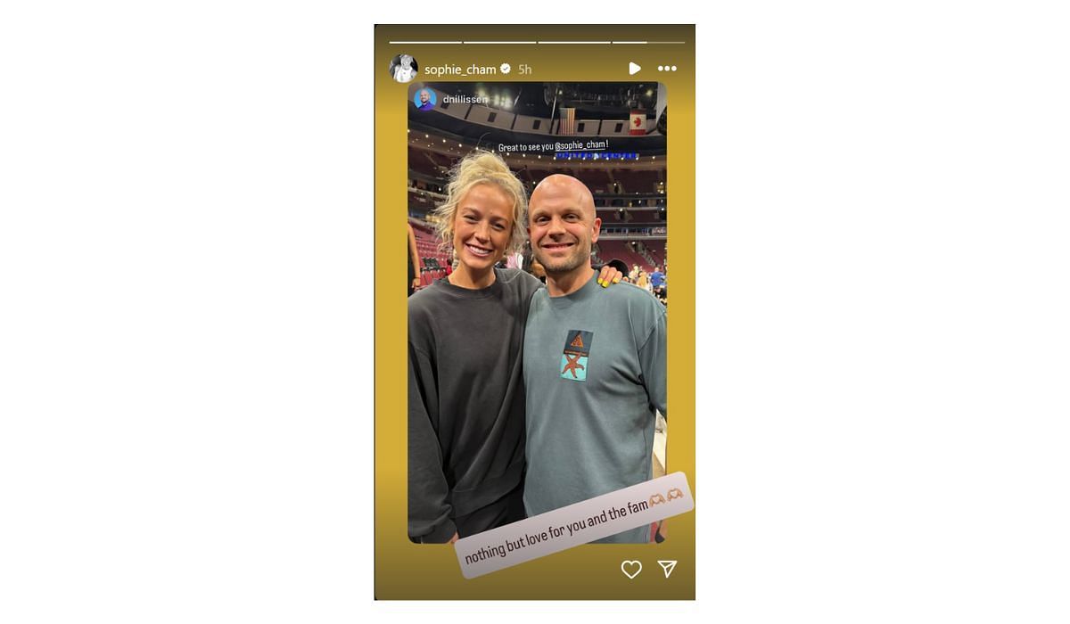 Sophie Cunningham re-shares a story first posted by former Mercury employee Derrick Nillissen (Credits: @sophie_cham)